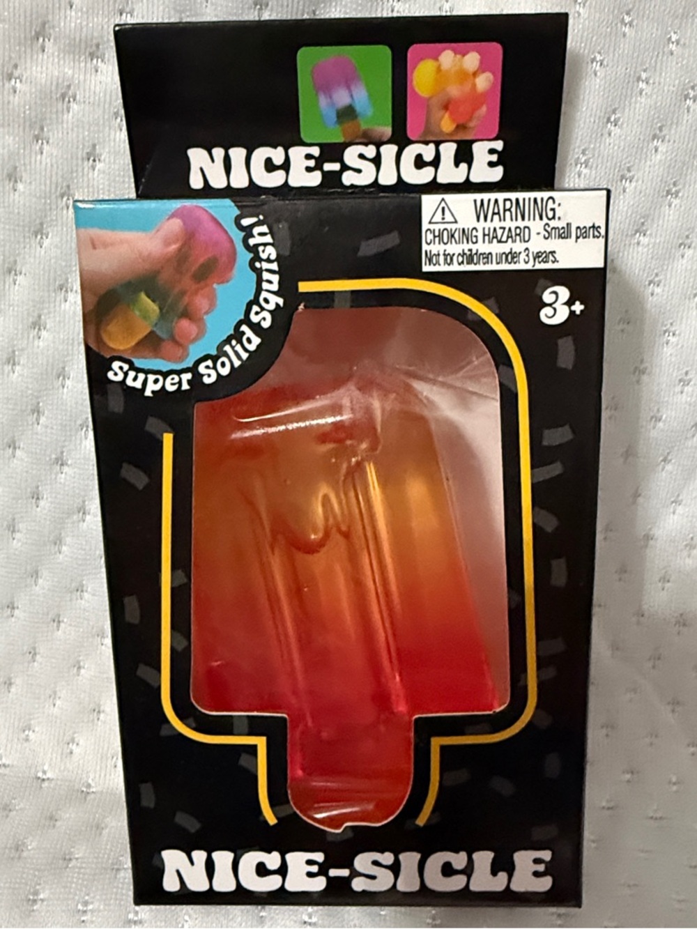 NEEDOH Popsicle Stress Toy - Orange and Red Gradient